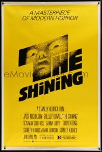 7p010 SHINING 40x60 1980 Stephen King & Stanley Kubrick horror masterpiece, Saul Bass art!