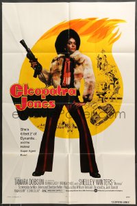 7r164 CLEOPATRA JONES style A 1sh 1973 dynamite Tamara Dobson is the hottest super agent ever!