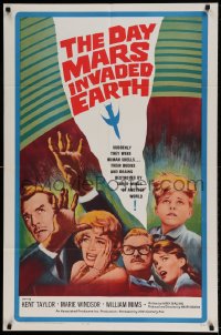 7r208 DAY MARS INVADED EARTH 1sh 1963 their brains were destroyed by alien super-minds!