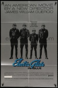 7r268 ELECTRA GLIDE IN BLUE foil 1sh 1973 short cop Robert Blake and Alan Ladd are same height!