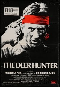 7r225 DEER HUNTER English 1sh 1979 directed by Michael Cimino, Robert De Niro, Russian Roulette!
