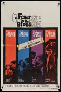 7r300 FEVER IN THE BLOOD 1sh 1961 sexy Angie Dickinson was involved with judge Efrem Zimbalist Jr!