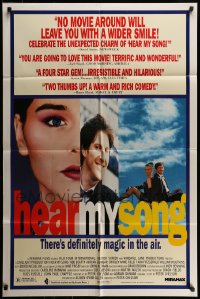 7r385 HEAR MY SONG 1sh 1991 Ned Beatty as Josef Locke, Adrian Dunbar, Shirley Ann Field!