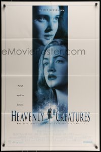 7r389 HEAVENLY CREATURES 1sh 1994 Peter Jackson directed, Melanie Lynskey, Kate Winslet!