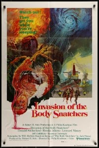 7r441 INVASION OF THE BODY SNATCHERS style C int'l 1sh 1978 Kaufman remake, cool & different!