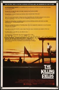 7r470 KILLING FIELDS 1sh 1984 Roland Joffe, Sam Waterston, John Malkovich, Haing S. Ngor!