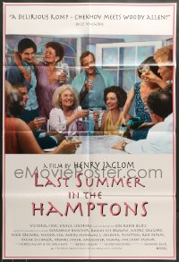 7r486 LAST SUMMER IN THE HAMPTONS 1sh 1995 Henry Jaglom, Victoria Foyt, Viveca Lindfors, McDowall!