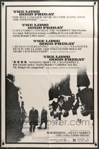 7r513 LONG GOOD FRIDAY 1sh 1982 Helen Mirren, mobster Bob Hoskins crosses paths with the IRA!