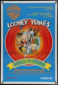 7r515 LOONEY TUNES HALL OF FAME 1sh 1991 Bugs Bunny, Daffy Duck, Elmer Fudd, Porky Pig!