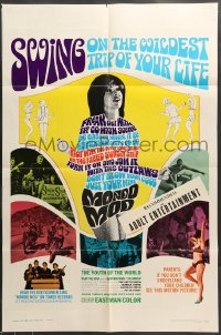 7r577 MONDO MOD 1sh 1967 teen hippie mod youth surfing drugs documentary