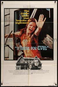 7r604 NAME FOR EVIL 1sh 1973 sexy Samantha Eggar in the dream house that becomes a nightmare!