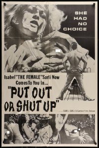 7r689 PUT OUT OR SHUT UP 1sh 1958 Sabaleros, Positions of Love, Isabel Sarli, sexy images!