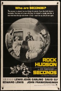 7r763 SECONDS 1sh 1966 Rock Hudson buys himself a new life, John Frankenheimer!