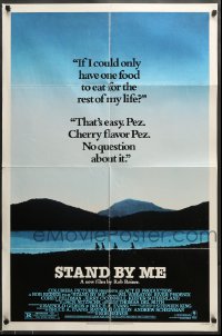 7r818 STAND BY ME 1sh 1986 Phoenix, Feldman, O'Connell, Wheaton, Sutherland, cherry Pez, rated!