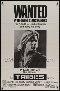 7r921 TRIBES 1sh 1971 Jan-Michael Vincent is wanted by the United States Marines!