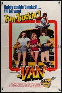 7r943 VAN 1sh 1977 Deborah White, Harry Moses, Danny DeVito, three fun-truckin' sexy babes!