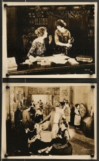 7s997 WHAT FOOLS MEN ARE 2 8x10 stills 1922 great images of Faire Binney, Lucy Fox in cool scenes!
