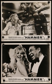 7s935 HAMMER 2 English FOH LCs 1972 Bernie Hamilton, Vonetta McGee, boxing images!