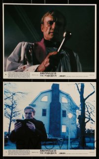 7s027 AMITYVILLE II 8 8x10 mini LCs 1982 Jack Magner & priest James Olson, horror!
