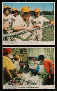 7s128 BAD NEWS BEARS IN BREAKING TRAINING 7 8x10 mini LCs 1977 Jackie Earle Haley, baseball!