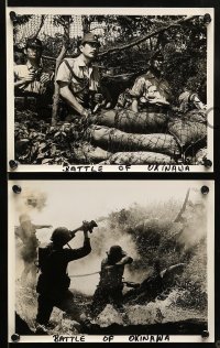 7s508 BATTLE OF OKINAWA 8 8x10 stills 1971 Gekido no showashi: Okinawa Kessen, WWII images!