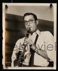 7s369 BENNY GOODMAN STORY 13 8x10 stills 1956 Steve Allen as Goodman playing with big bands!