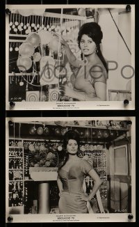 7s711 BOCCACCIO '70 5 8x10 stills 1962 sexiest Sophia Loren, Romy Schneider & more!