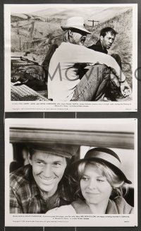 7s331 BOUND FOR GLORY 15 8x10 stills 1976 David Carradine as singer Woody Guthrie, Melinda Dillon!