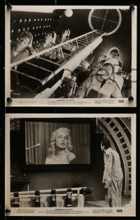 7s390 CONQUEST OF SPACE 12 8x10 stills 1955 George Pal sci-fi, it will happen in your lifetime!