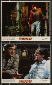 7s199 CREEPSHOW 3 8x10 mini LCs 1982 Stephen King as Jordy Verrill, Holbrook, drowning Ted Danson!