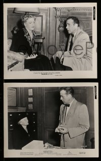 7s299 DEADLINE-U.S.A. 17 8x10 stills 1952 newspaper editor Humphrey Bogart & Kim Hunter!
