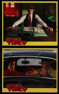 7s012 DICK TRACY 10 color 8x10 stills 1990 Warren Beatty, Madonna, Glenne Headley, Al Pacino!