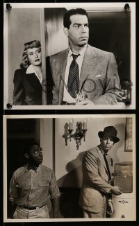 7s716 DOUBLE INDEMNITY 5 8x10 stills 1944 great images of Fred MacMurray & Barbara Stanwyck!