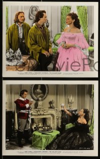 7s179 GALLANT BLADE 4 color 8x10 stills 1948 Larry Parks & Marguerite Chapman in medieval France!