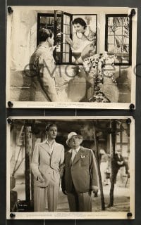 7s794 GHOST GOES WEST 4 8x10 stills 1936 Rene Clair, Robert Donat & pretty Jean Parker, Lanchester!