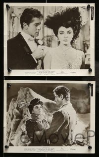 7s338 GIRL IN THE RED VELVET SWING 15 8x10 stills 1955 Joan Collins as Evelyn Nesbitt Thaw, Milland!
