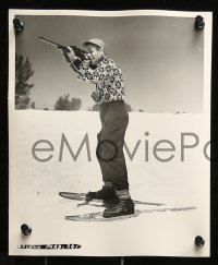 7s650 GLENN FORD 6 deluxe 8x10 stills 1946 hiking and skiing, Gallant Journey promotion, Cronenweth!