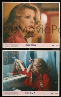 7s072 GLORIA 8 8x10 mini LCs 1980 John Cassavetes directed, cool images of Gena Rowlands!
