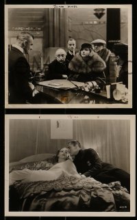 7s853 GRAND HOTEL 3 8x10 stills 1932 great images of Greta Garbo & John Barrymore, Conroy!