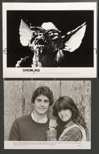 7s395 GREMLINS 12 from 6x9 to 8x10.25 stills 1984 Joe Dante, Zach Galligan & pretty Phoebe Cates!