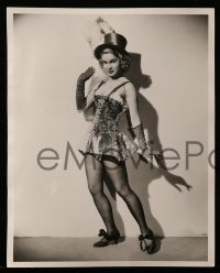 7s944 IDIOT'S DELIGHT 2 8x10 stills 1939 great full-length images of dancer Lorraine Krueger!