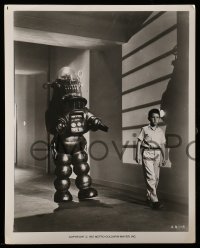 7s946 INVISIBLE BOY 2 8x10 stills R1973 Robby the Robot, monster who would destroy the world!
