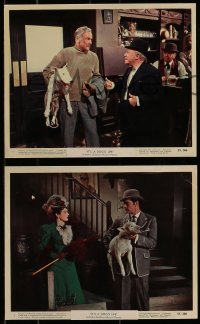 7s188 IT'S A DOG'S LIFE 4 color 8x10 stills 1955 cool images with Wildfire the Bull Terrier wonder!