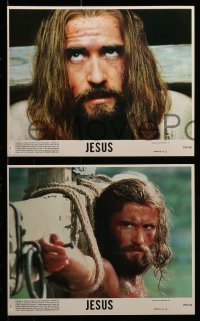 7s084 JESUS 8 8x10 mini LCs 1979 John Krish & Peter Sykes religious epic, Brian Deacon as Christ!
