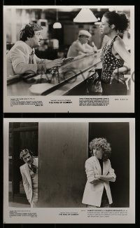 7s657 KING OF COMEDY 6 8x10 stills 1983 Robert De Niro, Jerry Lewis, directed by Martin Scorsese!