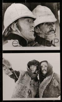7s398 MAN WHO WOULD BE KING 12 8x10 stills 1975 Sean Connery, Michael Caine, John Huston!
