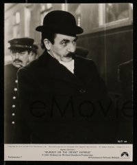 7s276 MURDER ON THE ORIENT EXPRESS 20 8x10 stills 1974 Agatha Christie, Albert Finney as Poirot!
