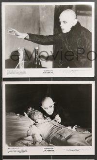 7s324 NOSFERATU THE VAMPYRE 16 8x10 stills 1979 Herzog, vampire Klaus Kinski, Isabella Adjani!