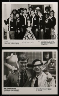 7s428 REVENGE OF THE NERDS 11 8x10 stills 1984 Robert Carradine, Anthony Edwards, classic comedy!