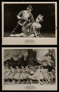 7s406 ROYAL BALLET 12 8x10 stills 1960 cool images of ballerina Margot Fonteyn!